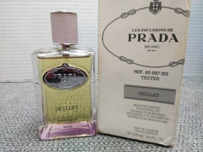 N.O.S. 2014 PRADA INFUSION DE OEILLET EAU DE PARFUM 100 ML/3.4 FL.OZ. (READ)