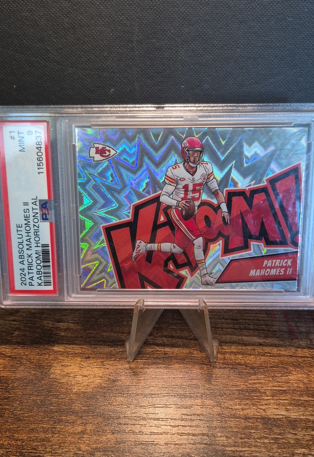 2024 Panini Absolute - Kaboom! Horizontal Patrick Mahomes II #1