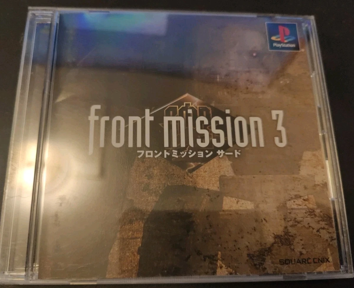 Front Mission 3 Sur PS1 - Version Française Complète (Boîte, Notice, Jeu) - PAL - Rare