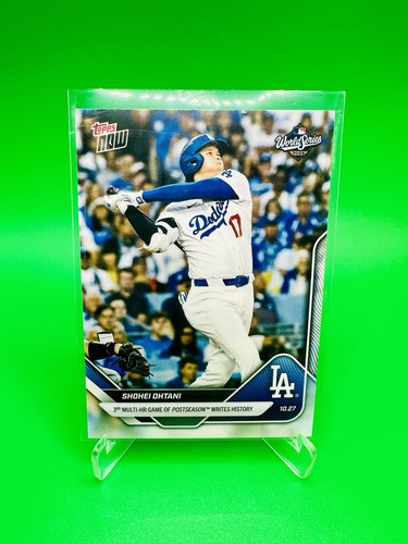 Shohei Ohtani 2025 Topps Now #903 3rd MULTI HR GAME World Series LA Dodgers