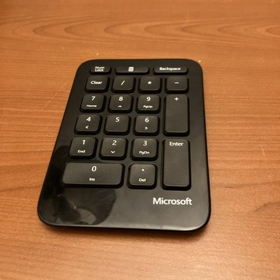 Microsoft 1558 Sculpt Ergonomic Number Key Pad Bluetooth - Used