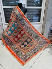 Women Dupatta Handmade Pearl  Mirror work Chiffon Chunni party sunder neck wear