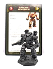 Battletech Catalyst Game Labs Warhammer 7S Northwind Highlanders Mech - Primed