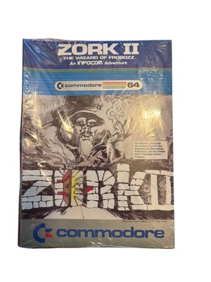 ZORK II Commodore 64 C64 Brand New And Sealed Vintage