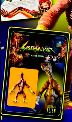 Laserblast Alien 3  Action Figure Full Moon Series 1 Horror Sci-Fi NIB