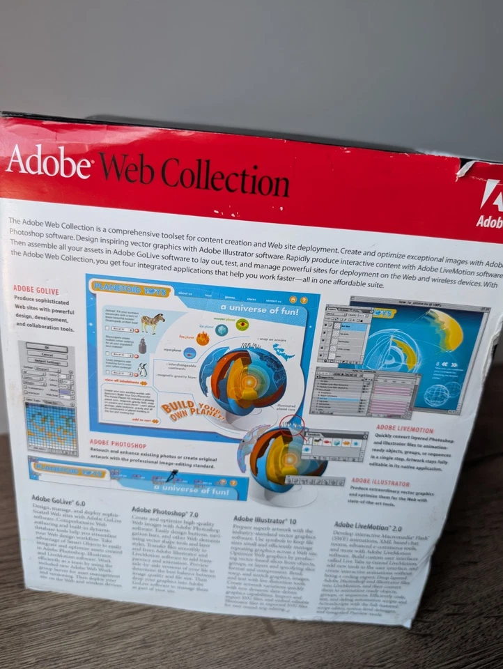 Adobe Web Collection Includes Photoshop, Illustrator, Live Motion And Go Live - Image 3 of 4