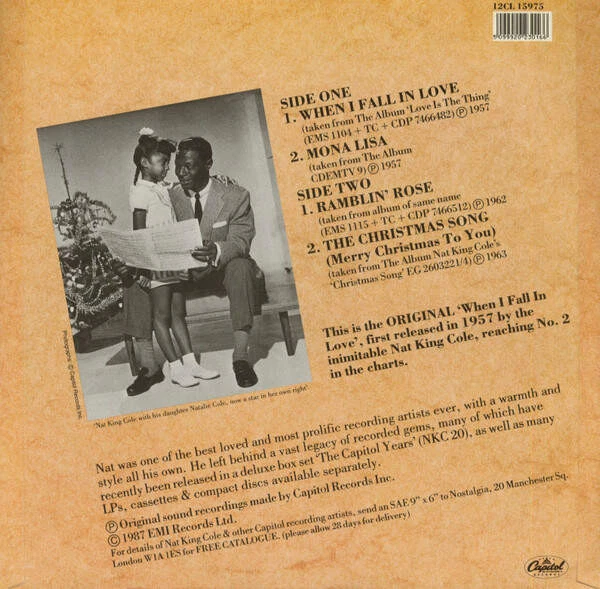 Nat King Cole - When I Fall In Love (VINYL) Foto 2 de 2