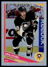 2013-14 O PEE CHEE RAINBOW Kristopher Letang Pittsburgh Penguins #291 R63