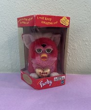 1999 Tiger FURBY VALENTINE  S DAY Pink "I Love You" Limited Edition NIB Sealed