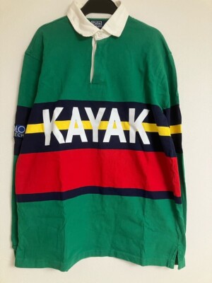 POLO Ralph Lauren KAYAK HI TECH ラガーシャツ Polo Ralph Lauren Hi Tech Kayak Rugby Shirt long sleeve SizeXL
