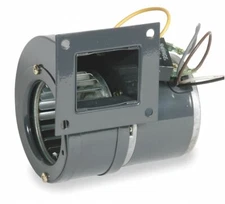 Dayton Rectangular Permanent Split Capacitor OEM Specialty Blower, Flange: