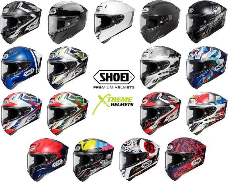 Size M SHOEI Snell Approved Motorcycle & Powersports Helmets for