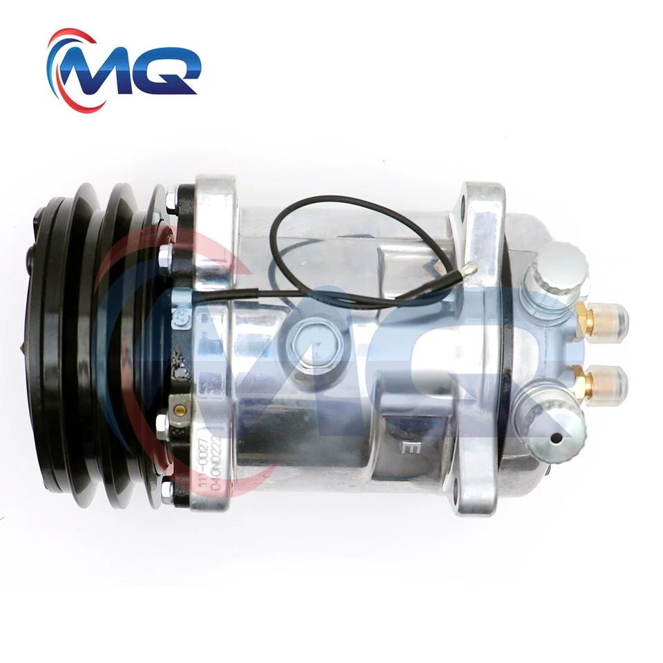 AC Compressor w/ Clutch For 1984-1986 Jeep Cherokee 2.1L 2.5L CO 9285C J3741284 - Image 4 of 4