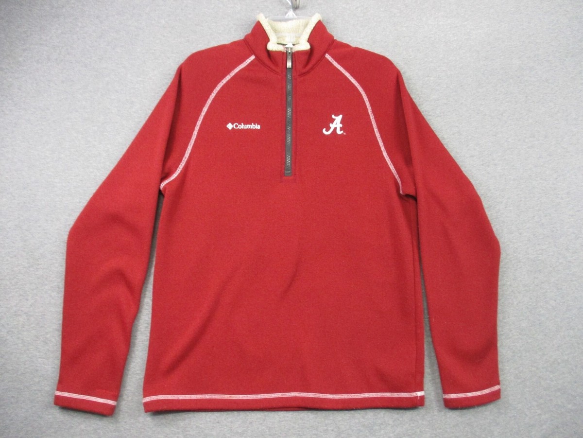 Alabama Fleece Jacket Medium Adult Mens Columbia Red