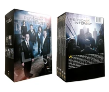Person of Interest Seasons 1-5 DVD 27 Disc The Complete Series Fast Ship US NEW