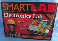SmartLab Electronics Lab New In Box Unused Unopened Ages 9 Book Included
