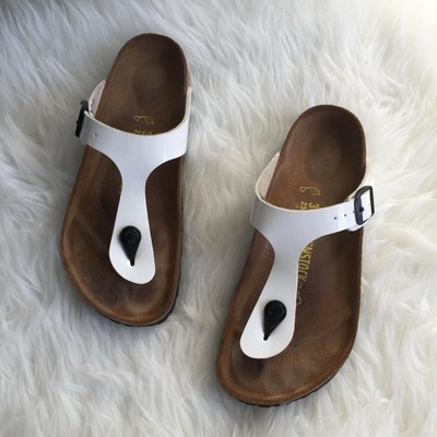 white birkenstocks size 36