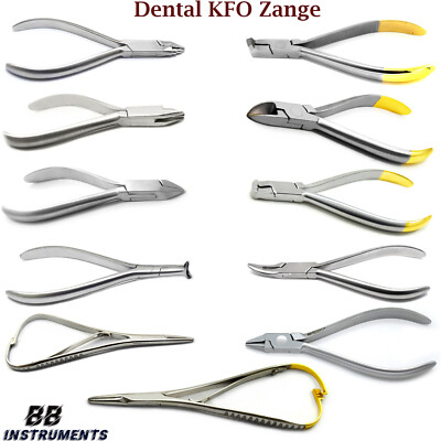 ''KFO Dental Zange   Drahtbiegezange Ligatur Distal End Schneider Zahnspange Orth