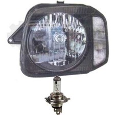 Halogen Scheinwerfer rechts für Suzuki Jimny H4 ohne Motor inkl. Lampen 1380859