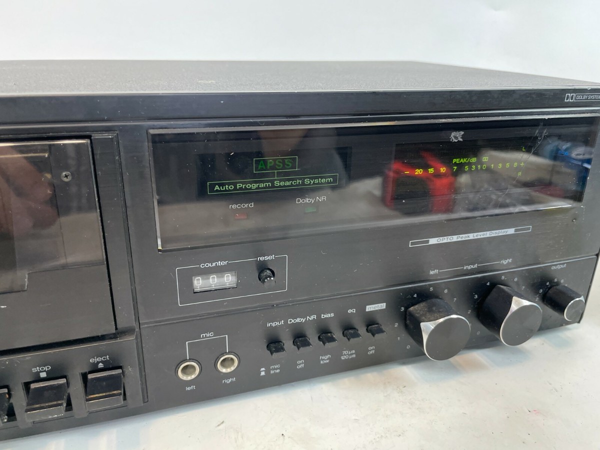 Vintage Optonica RT-6006 Dolby Stereo Cassette Deck Recorder