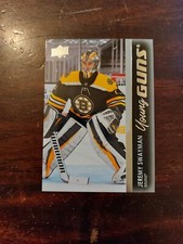 2021-22 Upper Deck Jeremy Swayman Young Guns #226 UD Series 1 Rookie Bruins 