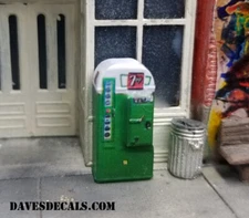 SM017UP DAVE'S DETAILS TWO 2 VENDO 81 SODA MACHINES KIT  w/ DECALS HO SCALE 1:87