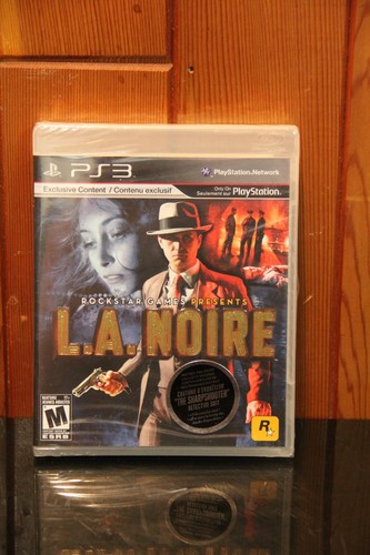 L.A. Noire Exclusive Content Sony Playstation 3 (2011) PS3 - 第 1/2 張圖片