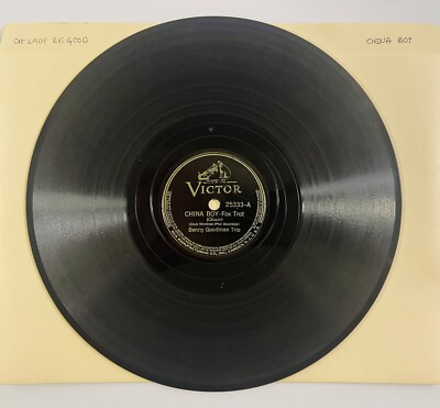 BENNY GOODMAN - CHINA BOY ~  78 RPM #25333