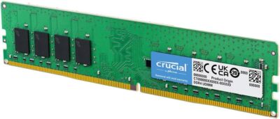 Crucial RAM 4GB DDR4 2400MHz CL17 Desktop Arbeitsspeicher CT4G4DFS824A