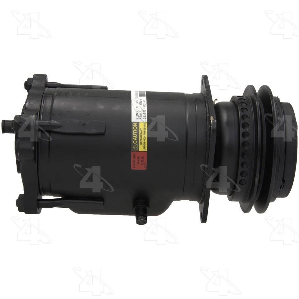 Compresor de aire acondicionado 4 estaciones para camioneta GMC K15/K1500 1966-1968 Foto 4 de 4