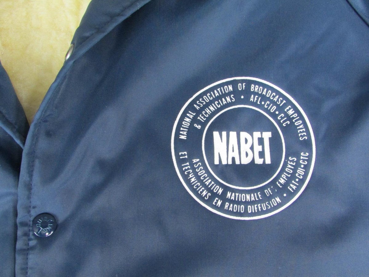 Vintage 1970s ABC Sports TV NABET Union Winter Jacket Vintage 1970s ABC Sports TV NABET Union Winter Jacket