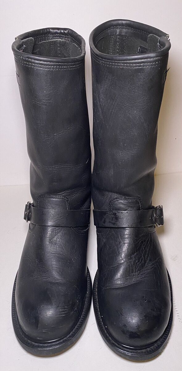 Harley Davidson Mens Black 8 M Engineer 11 Harley Davidson Mens Black 8 M Engineer 11