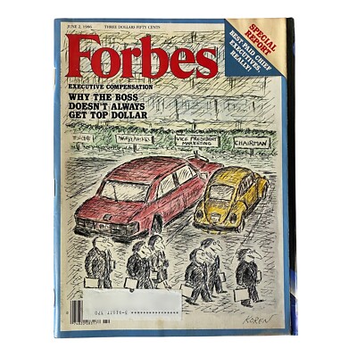 Forbes Magazine June 2, 1986 The Babe Ruth Syndrome