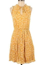 Collective Concepts Dress Casual Yellow Women's Sz XL NEW NWT N116
