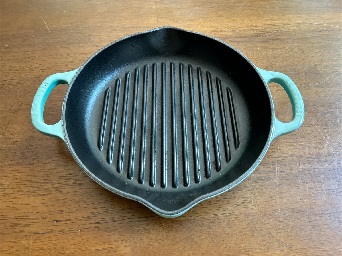 Frying Pan How To Clean Le Creuset Cast Iron Grill Pan How To