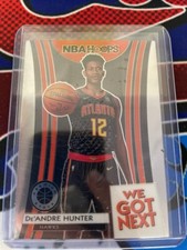 De'Andre Hunter NBA Hoops Premium We Got Next Blue #11 Card 2019-20 Rc