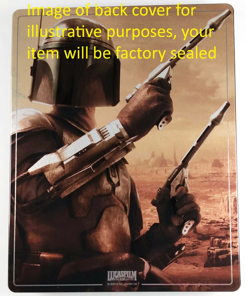 STAR WARS: ATTACK OF THE CLONES New Blu-ray STEELBOOK Episode II 2 GERMAN IMPORT - image 4 of 4