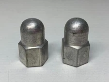 antique bicycle Monark Super Acorn DOMED AXLE NUTS front NEW DEPARTURE Cad