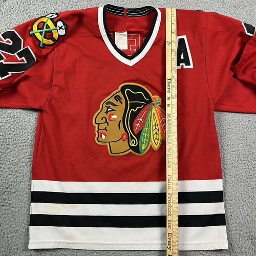 Vintage Chicago Blackhawks Jeremy Roenick CCM rot Hockey Trikot Gr. Herren Small " - Bild 10 von 11