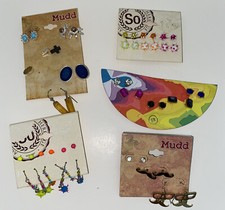 Lot Of Mixed Style Junior Girls Pierced Earrings NEW