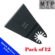 12 Saw Blade Oscillating Multi Tool Wood Coarse Fast Cutting Universal Fit