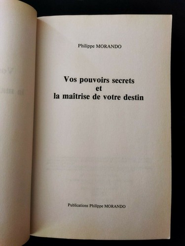 Your Psychic Secrets et La Masters From Your Fate Of Philippe Morando - Picture 4 of 7