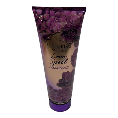 VICTORIA'S SECRET LOVE SPELL - DECADENT - BODY LOTION 8.0 OZ LIMITED EDITION NEW