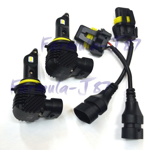 LED M10 Canceler 9005 HB3 3000K Yellow Two Bulbs Head Light High Beam Replace EO - Picture 4 of 12