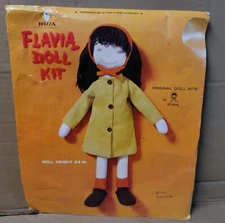 Vintage 1971 Buzza Flavia Weedn Doll Kit for 24" Girl Doll Kit Complete Unstarte