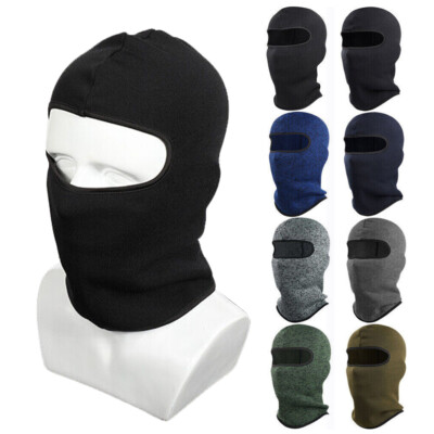Cold Weather Balaclava Hood Winter Head Cover Full Face Mask Motorcycle Ski  Gear