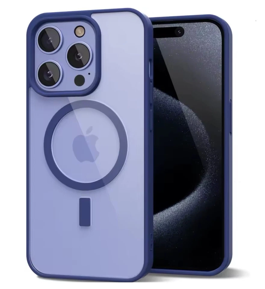 Shockproof Clear Magsafe Case iPhone 17 Pro 16 Pro 15 14 13 12 Pro 11 16E  16 - Image 2 of 4