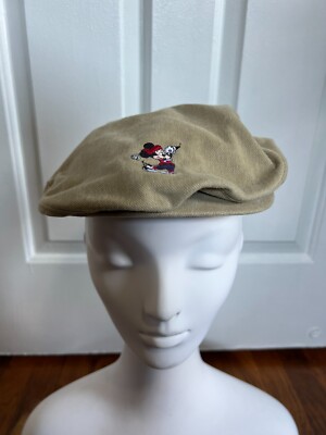 Vintage Green Mickey Mouse Embroidered Walt Disney World Adjustable Hat s-l400.jpg main image 4