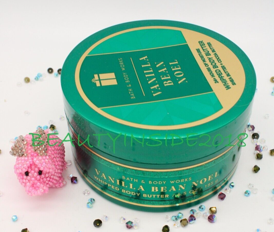 Bath and Body Works VANILLA BEAN NOEL Whipped Body Butter 6.5 oz / 185