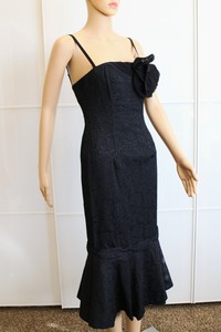 mermaid midi cocktail dress